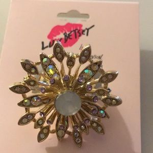 Luv betsey ring by betsey Johnson